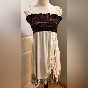 Green by Green Dragon Layered MIDI Dress